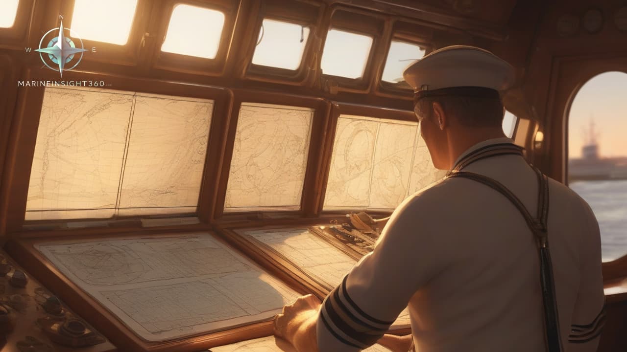 Dead Reckoning Navigation Technique (Maritime Position Calculation) At Sea