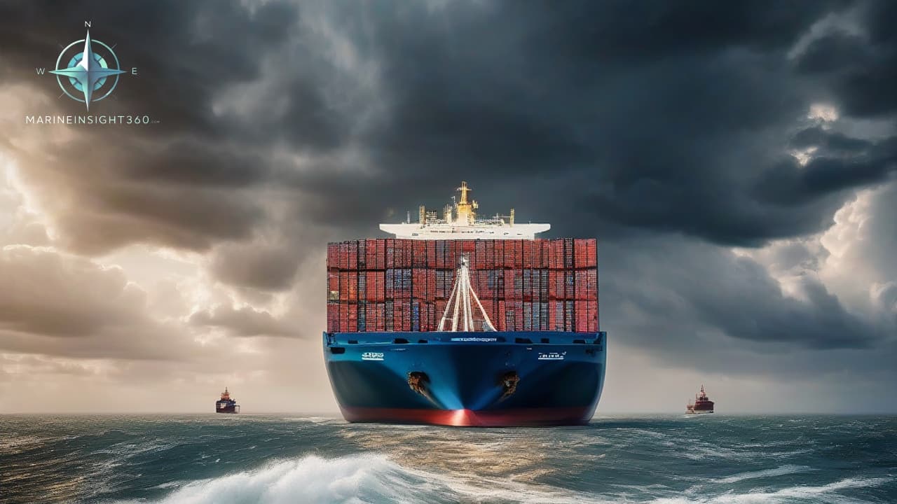 How do ships generate power in sea?